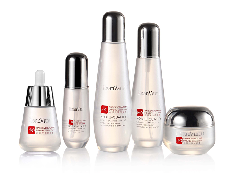 SKIN CARE GLASS BOTTLES H307
